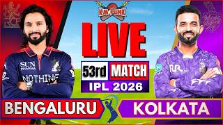 🔴Live IPL: RCB vs KKR, IPL 2026 | Live Cricket Match | Bengaluru vs Kolakta, LIVE IPL Match Today screenshot 1