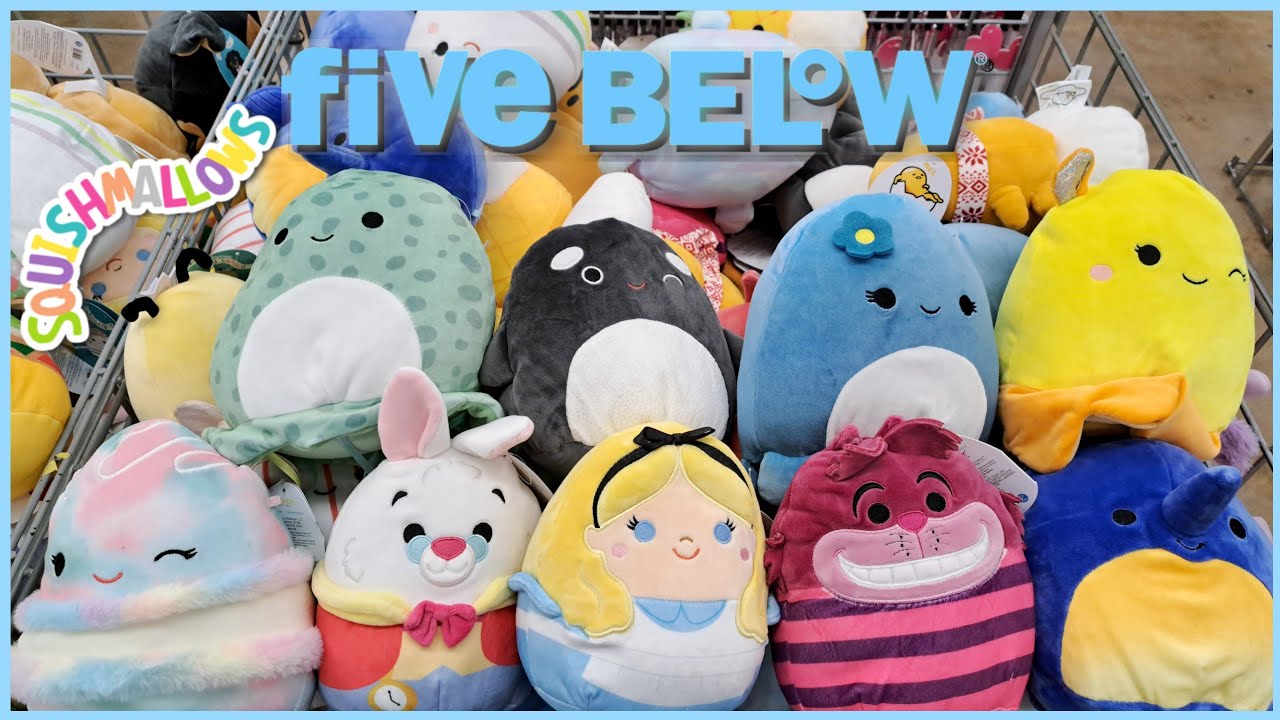 Squishmallows Disney Alice in Wonderland & Sea Life at Five Below