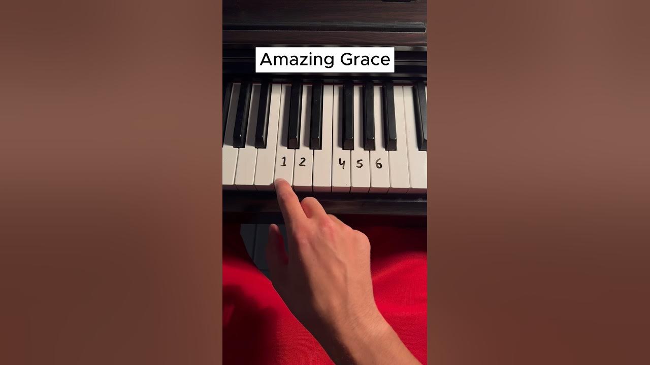 Amazing Grace in the easiest way possible ❤️ #piano #tutorial #pianomusic #pianotutorial Amazing Grace in the easiest way possible ❤️ #piano #tutorial #pianomusic #pianotutorial