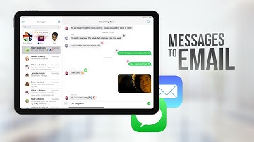 How Do I Use Messages on my iPad to Send to Email (tutorial)
