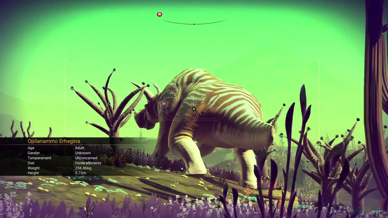No Man's Sky Massive Creatures - YouTube