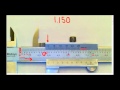 How to Read an Inch Vernier Scale 📏
