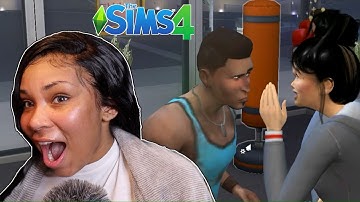 OUR FIRST DAY AT WORK | Lets Play Sims Rags to Riches [Part 2]