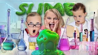 Our SISTER Makes her own SLiME LAB!