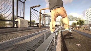 Session Skate Sim : Farm grind / slide distance fast ("Many Plys Later..." Trophy)