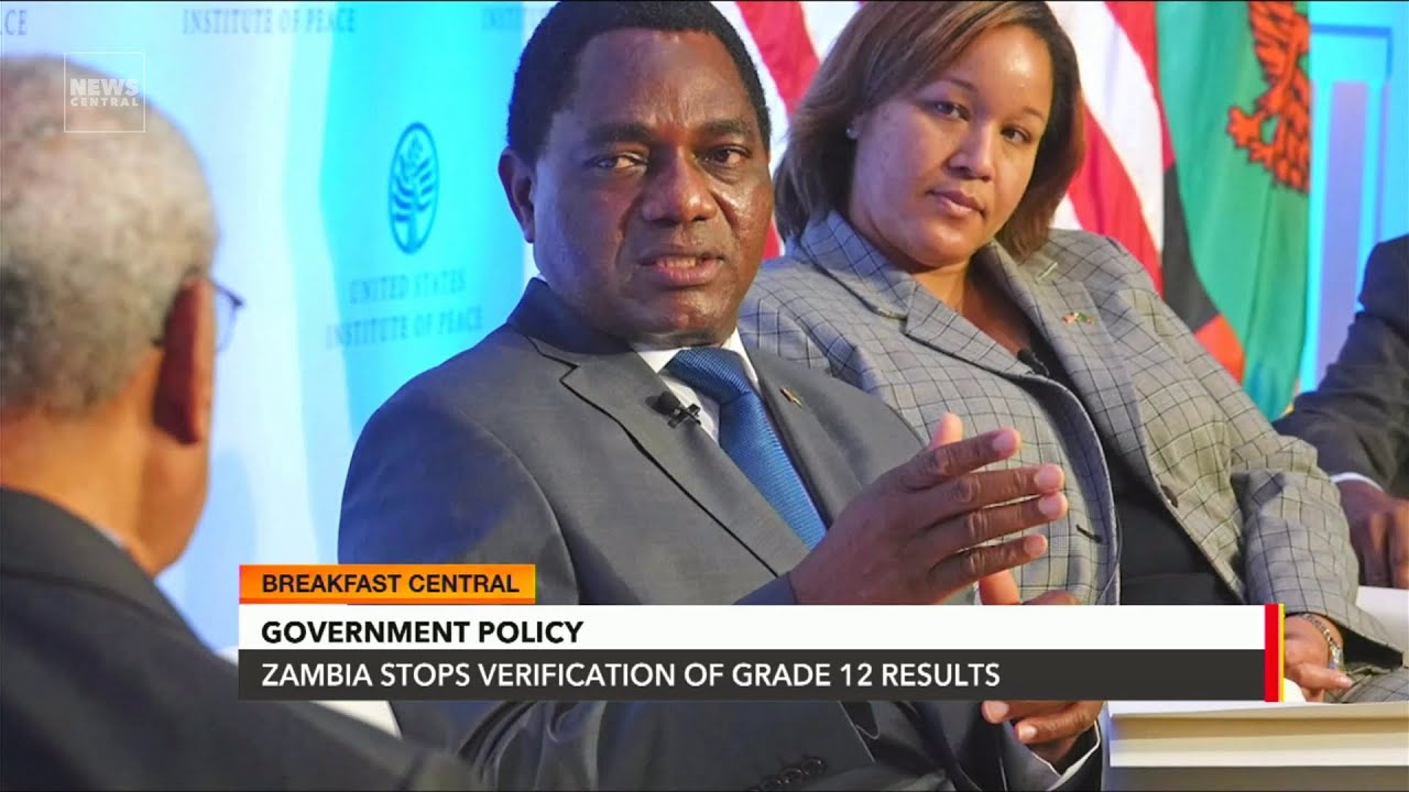 Zambia Stops Verification Of Grade 12 Results YouTube