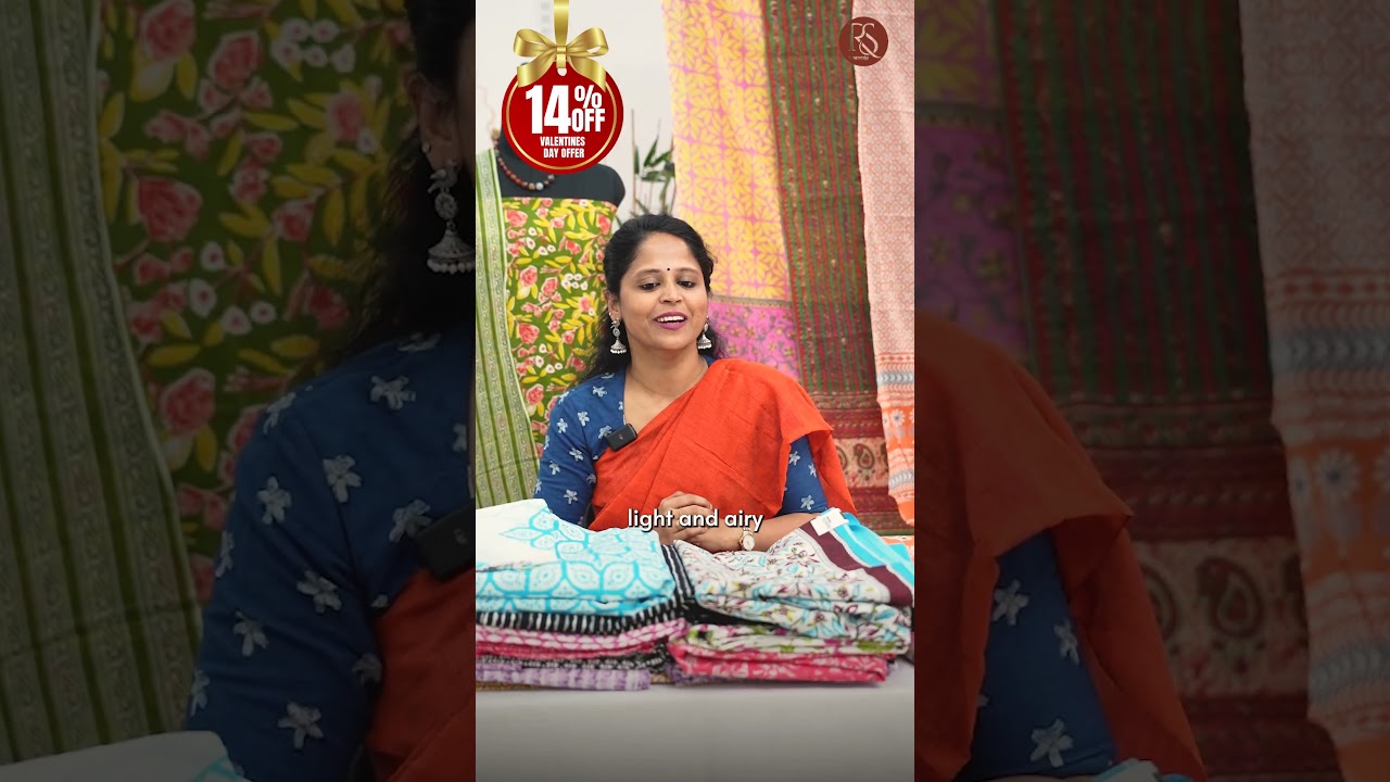 Mulmul Cotton Dress Material - Externally breathable, airy ✨ #rangvarshasarees