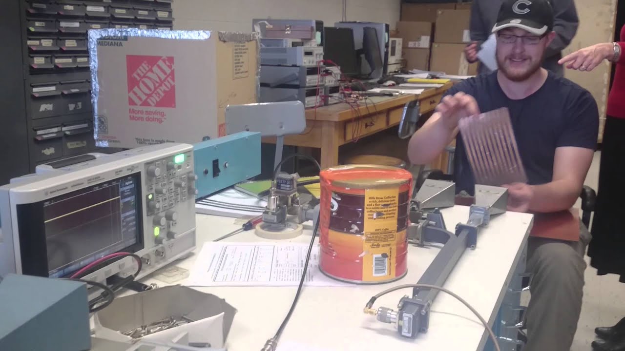 Hooked up the Doppler radar to a speaker