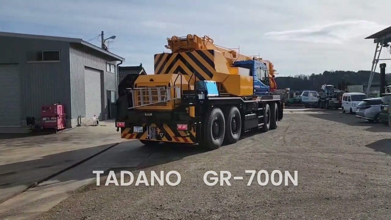 TADNO GR-700N 架装作業後操作指導