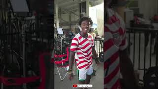 IShowSpeed's EPIC Shirtless Celebration & Crowd Wave GOES VIRAL! #shorts