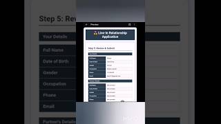 asic Live-In Relationship Application in simple HTML, CSS &amp; JavaScript. #htmltags #html #javascript