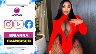 Brianna Francisco | Attractive American Plus Size Curvy Model | Bio Wiki Fact | Instagram Influencer