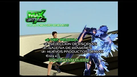 DVD Max Steel vs El Oscuro Enemigo Original 2007