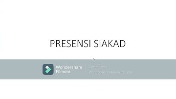 tutorial presensi SIAKAD