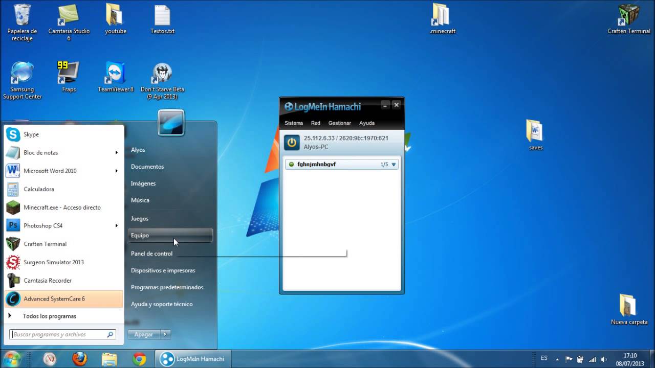 Como Arreglar Error Con El Tunel En Hamachi YouTube