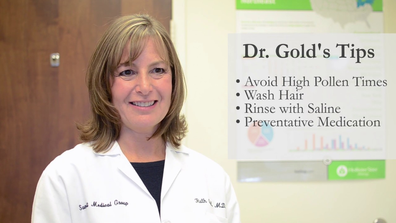Seasonal Allergy Tips Dr Sherman Dr Gold Youtube