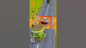 Italian Characters Memes Crossing Over Balerina Capuchina Sliding Bridge Shorts 