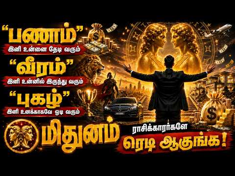 மிதுனம் உங்களை தேடி வரும் பணம், வீரம், புகழ் | மூன்று மாதங்களில் கிடைக்கும் யோகம் #mithunam
