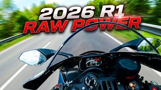 Yamaha R1 2025 AKRAPOVIC City Run RAW Sound