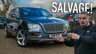 CHEAP SALVAGE BENTLEY BENTAYGA?!