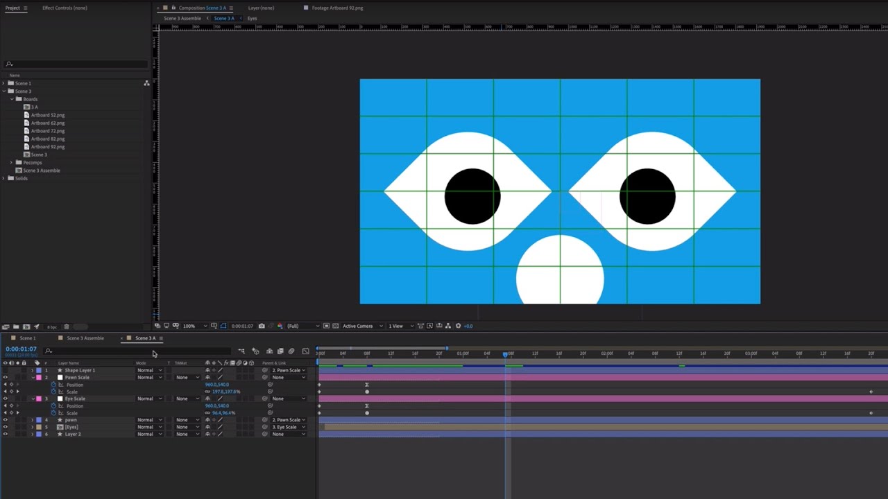 Motion graphics design process: How to make the final animation