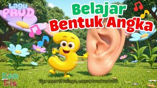 Belajar Bentuk Angka ( Lagu Anak PAUD) | DenDis Channel