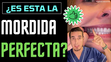 ¿Qué es una mordida normal para los dientes?