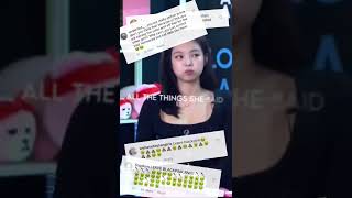 All the things she said Jennie Edit 💔|| #jennie #haters #bp #shorts Resimi