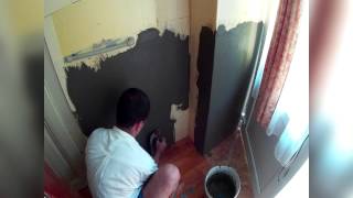 Internal Wall Insulation (Wall, Adhesive, Polystyrene, Mesh)