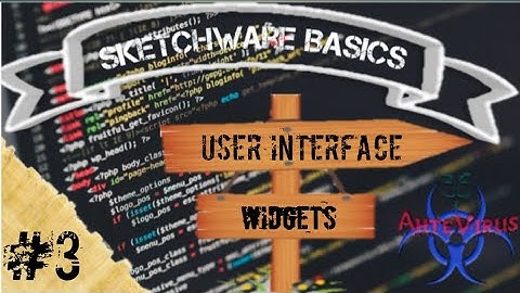 Sketchware Tutorials #3 ||widgets||English||
