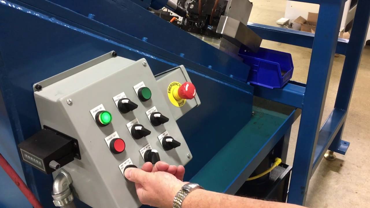 General Operation Hypneumat Slant Bed Tapping Machine