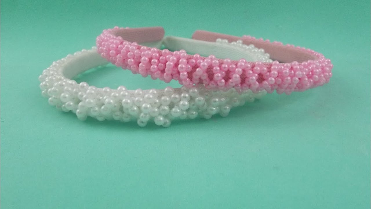 Faça você mesma: tiara trançada com pérolas