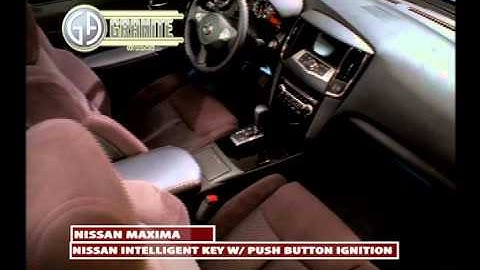 2013 Nissan Maxima: Intelligent Key w/Push Button Ignition