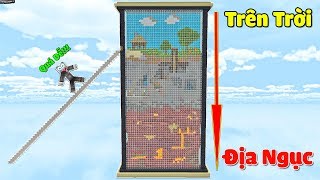 KHÁM PHÁ BÊN TRONG CHIẾC HỘP SINH TỒN TỪ TRÊN TRỜI XUỐNG ĐỊA NGỤC TRONG MCPE | Thử Thách SlenderMan