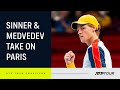 Amazing Jannik Sinner & Daniil Medvedev Practice IN 4K!