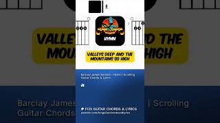 Barclay James Harvest - Hymn | Scrolling Guitar Chords &amp; Lyrics  #guitar #music #rock #guitarcover