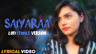 Saiyaara Reprise Female Lyrics -Shreya Ghoshal Ahaan Panday,Aneet Padda Tanishk B Irshad K
