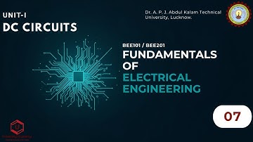 FEE7: Concept of Linear and Nonlinear Elements | Linear vs Nonlinear Elements