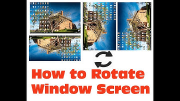 How to Rotate Your Screen 90 Degrees | Windows 10, 8, 7, XP Screen Rotation Fix Tutorial
