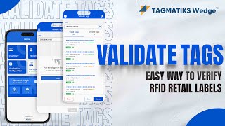 TagMatiks Wedge- Validate Your Retail RFID Labels Using the Validate Tag Feature