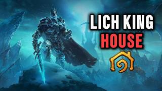 Insane Lich King House Build Rank 1 Dk Wow Player Housing Guide World Of Warcraft