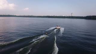 Wakeboarding after rain :: DJI Phantom 4