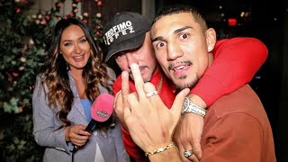 RAW! TEOFIMO LOPEZ &amp; DAD TAG-TEAM MJP INTERVIEW!