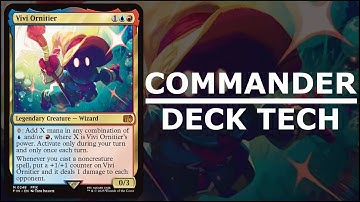 Vivi Ornitier - Izzet Storm Spellslinger - Commander Deck Tech [ MTG / Magic: The Gathering / EDH ]