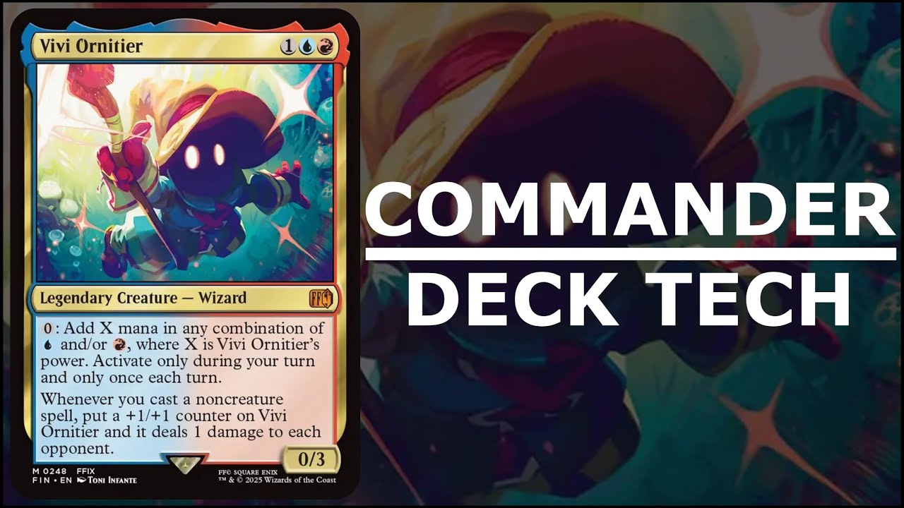 Vivi Ornitier - Izzet Storm Spellslinger - Commander Deck Tech [ MTG /  Magic: The Gathering / EDH ]