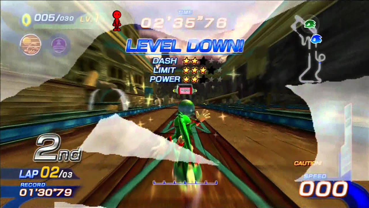 Sonic Free Riders: Magma Rift (Expert / Xbox Live) [1080 HD] - YouTube