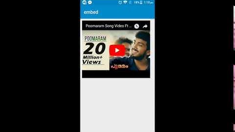 How to embed YouTube video in sketchware app | easiest way