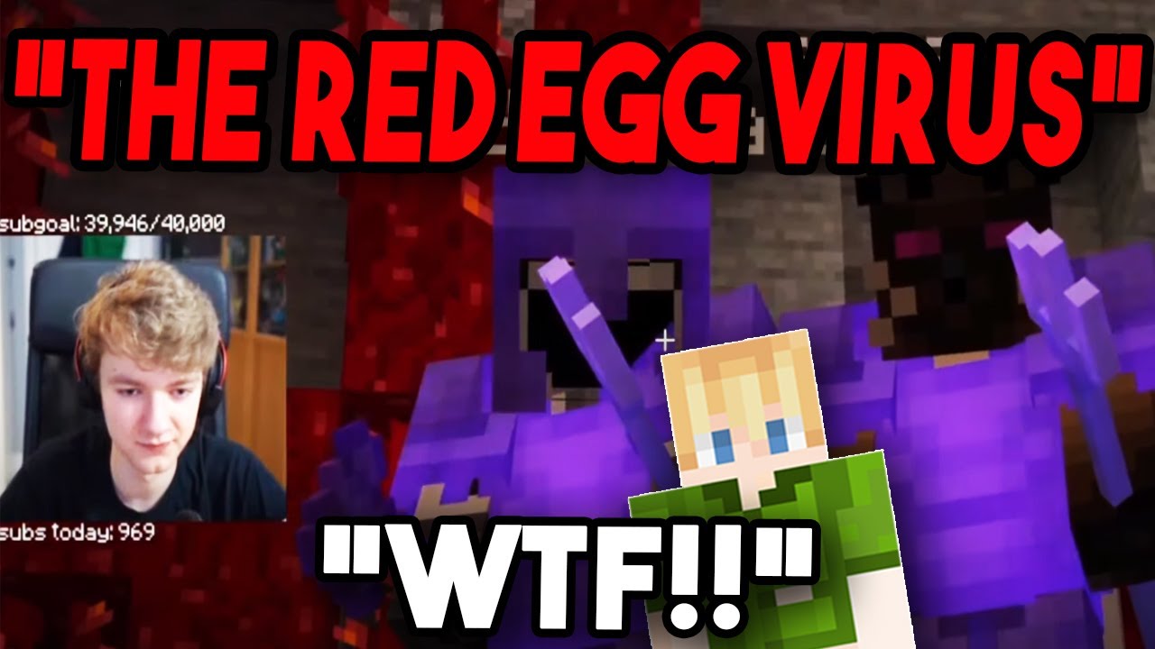the Red Egg Virus almost gets tommyInnit die