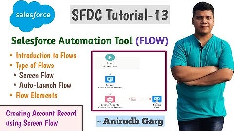 Salesforce Flows | Screen Flow | Create Record using Flow | SFDC-13 | Salesforce by Anirudh Garg