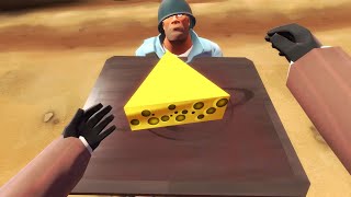 Two Mercs, One Cheese (TF2 GMOD Animation)